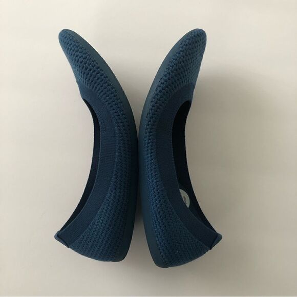 Allbirds blue Tree Breezers in woman’s size 5 slip on flexible flats wool - Picture 5 of 9